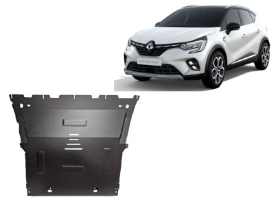 Oceľový kryt motora Renault Captur (2019-2025)