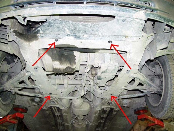 Oceľový kryt motora Renault Clio 2 (1997-2007)Renault Clio