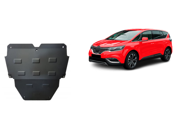 Oceľový kryt motora Renault Espace 5 (2015-2025)Renault Espace