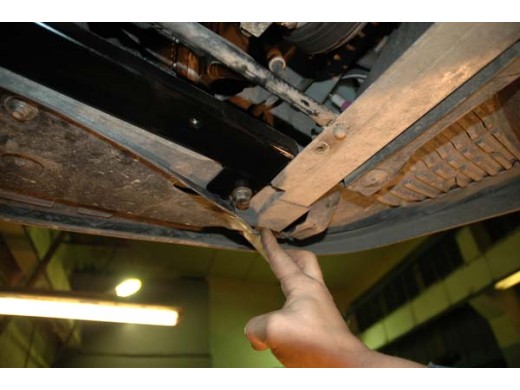 Oceľový kryt motora Renault Laguna 2 (2001-2007)Renault Laguna