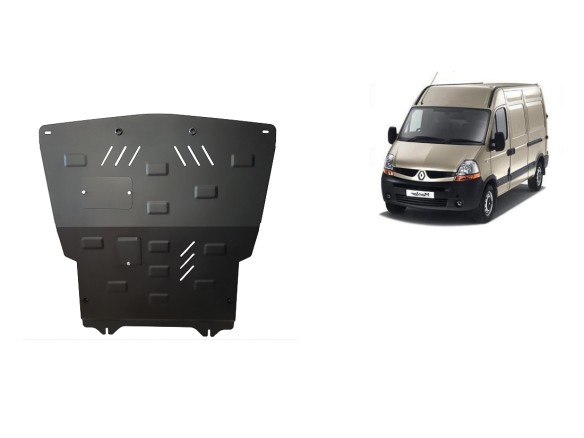 Oceľový kryt motora Renault Master 2 (1998-2010)Renault Master