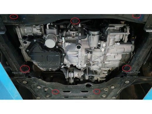 Oceľový kryt motora Renault Megane 4 (2016-2026)