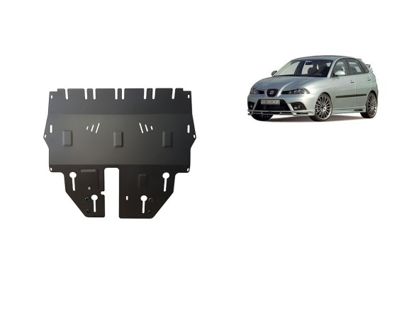 Oceľový kryt motora Seat Ibiza benzin (2002-2017)Seat Ibiza