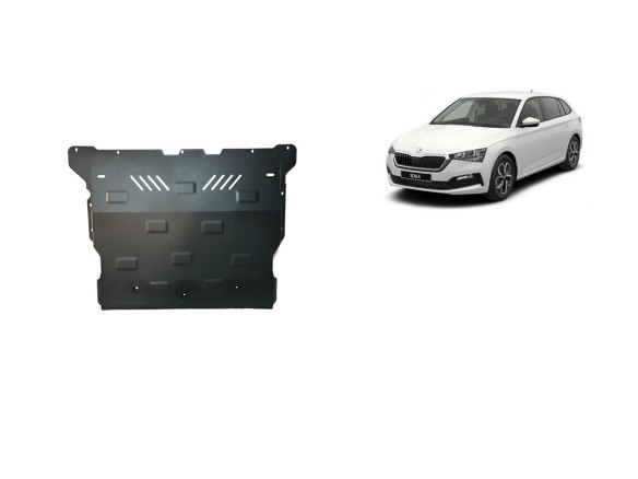 Oceľový kryt motora Skoda Scala (2019-2025)Skoda Scala