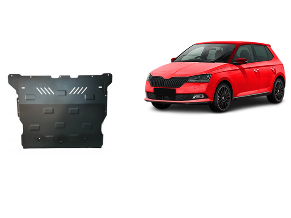 Oceľový kryt motora Skoda Fabia (2021-2026)