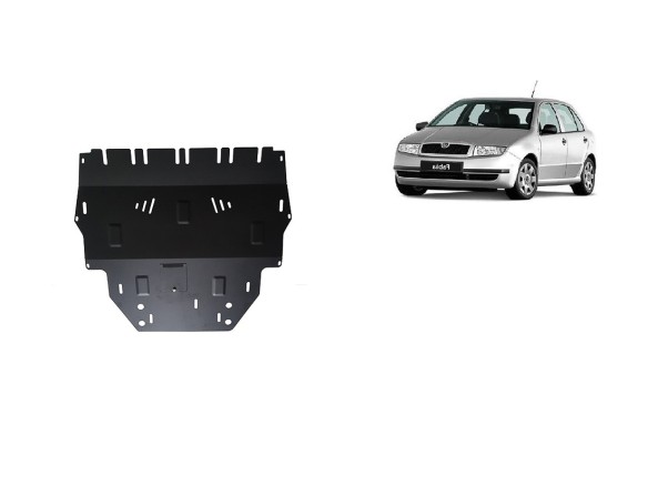 Oceľový kryt motora Skoda Fabia Diesel (1999-2007)Skoda Fabia