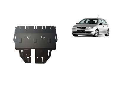 Oceľový kryt motora Skoda Fabia 1 (1999-2007)
