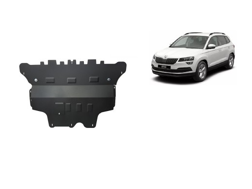 Oceľový kryt motora Skoda Karoq - manuálna (2017-2026)