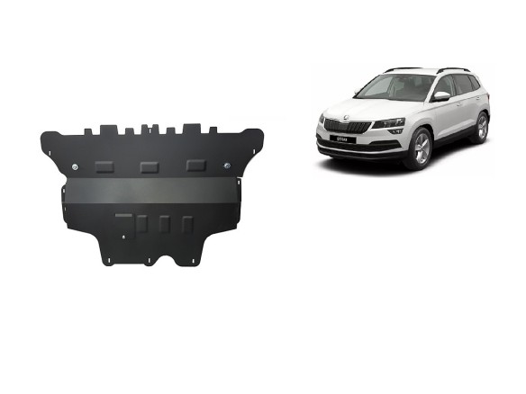 Oceľový kryt motora Skoda Karoq - manuálna (2017-2026)