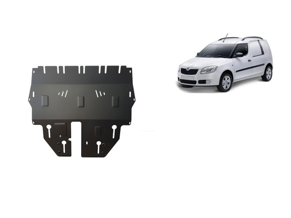 Oceľový kryt motora Skoda Praktik (2006-2015)Skoda Praktik