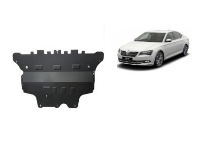 Oceľový kryt motora Skoda Superb - Automatická prevodovka (2015-2024)
