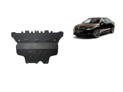 Oceľový kryt motora Skoda Superb - manuálna (2015-2024)