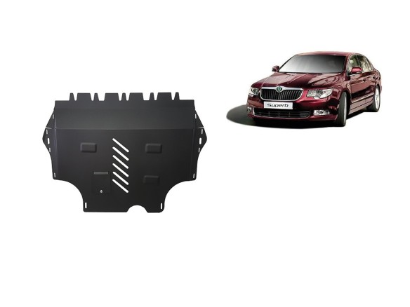 Oceľový kryt motora Skoda Superb (2008-2015)Skoda Superb