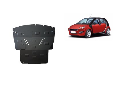 Oceľový kryt motora Smart FourFour benzin (2004-2006)