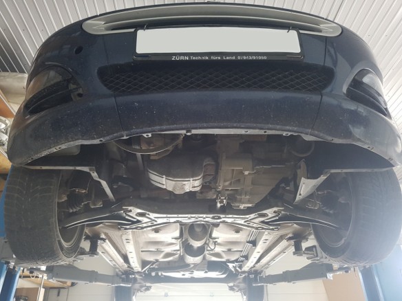 Oceľový kryt motora Smart FourFour benzin (2004-2006)Smart FourFour