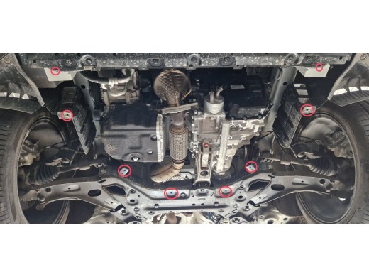 Oceľový kryt motora Ssangyong Torres (2022-2026)