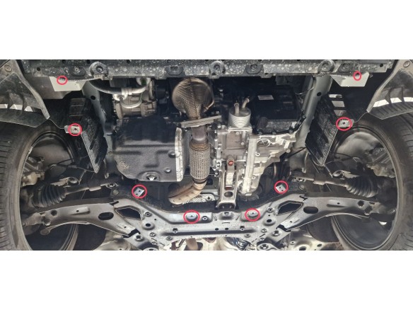 Oceľový kryt motora Ssangyong Torres (2022-2025)Ssangyong Torres