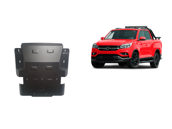 Oceľový kryt motora Ssangyong Musso Grand (2018-2025)Ssangyong Musso Grand