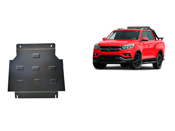 Oceľový kryt prevodovky Ssangyong Musso Grand (2018-2025)Ssangyong Musso Grand