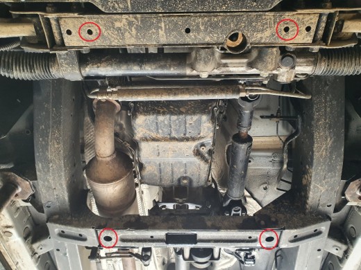 Oceľový kryt prevodovky Ssangyong Musso Grand (2018-2026)