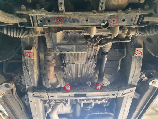 Oceľový kryt prevodovky SsangYong Rexton (2017-2025)SsangYong Rexton 