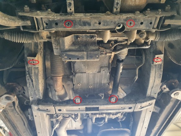 Oceľový kryt prevodovky SsangYong Rexton (2017-2025)SsangYong Rexton 