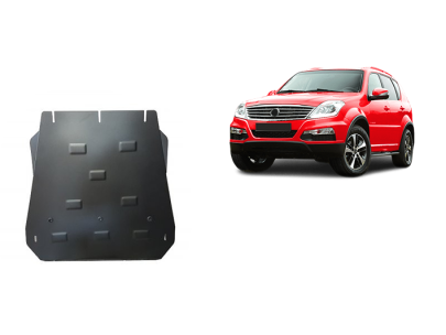 Oceľový kryt prevodovky SsangYong Rexton 2 (2007-2017)