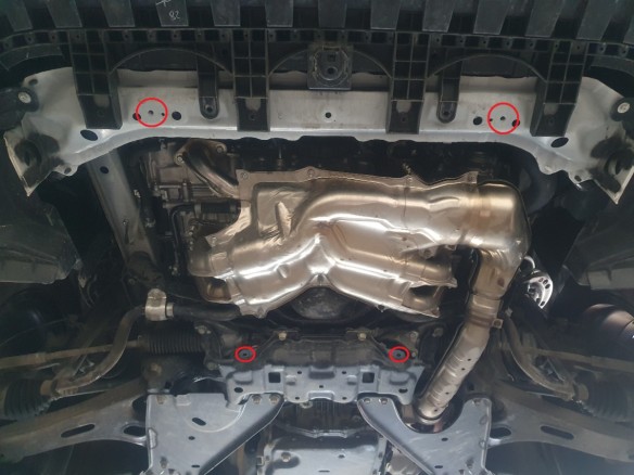 Oceľový kryt motora Subaru XV (2018-2022)Subaru XV