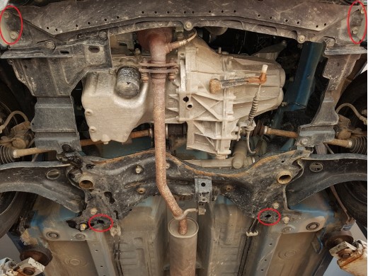 Oceľový kryt motora Suzuki Celerio (2014-2026)