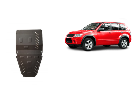 Oceľový kryt prevodovky a reduktora Suzuki Grand Vitara 2 (2005-2019)Suzuki Grand Vitara