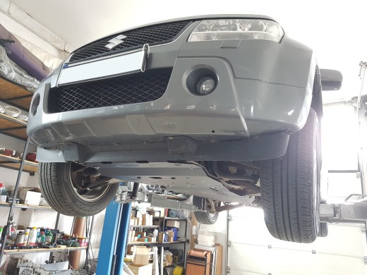 Oceľový kryt prevodovky a reduktora Suzuki Grand Vitara 2 (2005-2019)Suzuki Grand Vitara