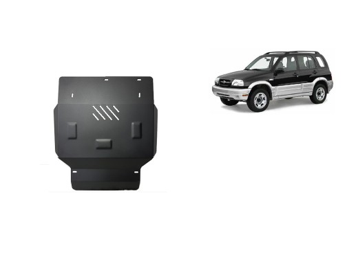 Oceľový kryt motora Suzuki Grand Vitara (1999-2005)Suzuki Grand Vitara