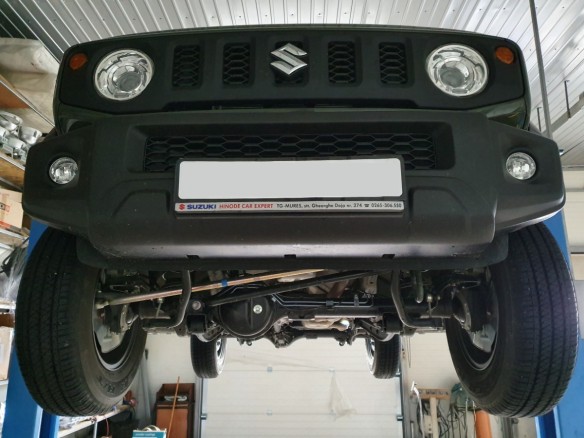 Oceľový kryt prevodovky a reduktora Suzuki Jimny (2018-2026)
