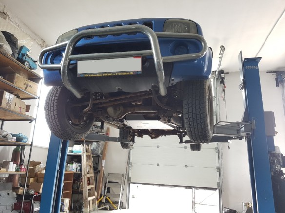 Oceľový kryt prevodovky a reduktora Suzuki Jimny (1998-2018)Suzuki Jimny