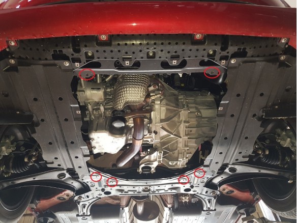 Oceľový kryt motora Suzuki Swift (2017-2025)Suzuki Swift