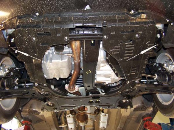 Oceľový kryt motora Suzuki SX 4 (2006-2013)Suzuki SX 4