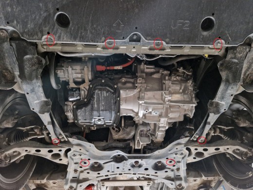 Oceľový kryt motora Toyota Corolla Cross (2022-2026)