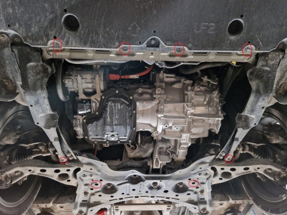 Oceľový kryt motora Toyota Corolla Cross (2022-2026)