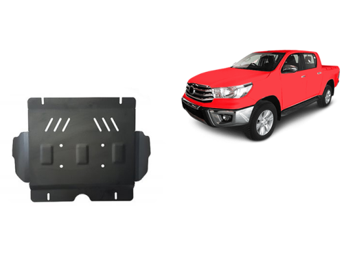 Oceľový kryt motora Toyota Hilux Invincible (2021-2026)