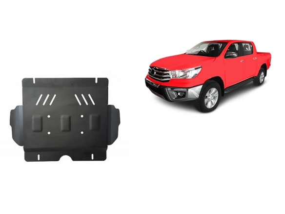 Oceľový kryt motora Toyota Hilux Invincible (2021-2025)Toyota Hilux Invincible