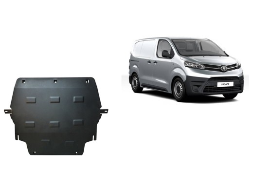 Oceľový kryt motora Toyota Proace (2016-2026)