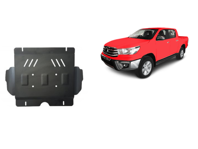 Oceľový kryt motora Toyota Hilux Revo (2016-2025)