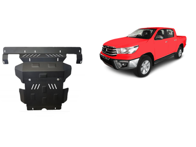 Oceľový kryt motora Toyota Hilux Revo (2016-2025)