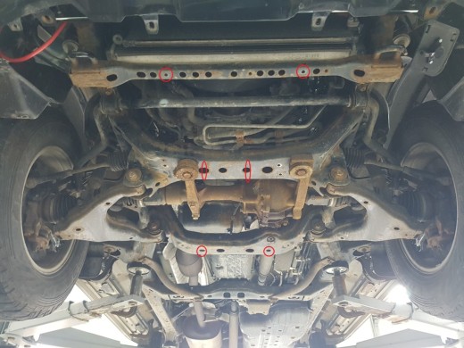 Oceľový kryt motora Toyota 4Runner (2002-2009)Toyota 4Runner