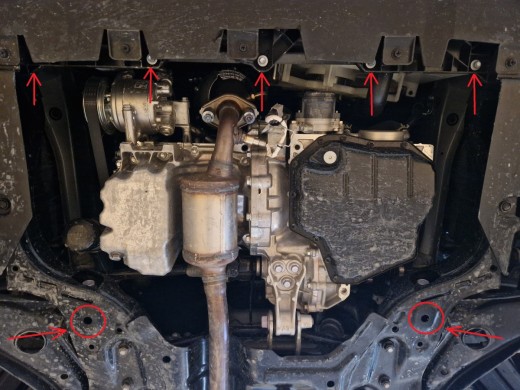 Oceľový kryt motora Toyota Aygo X (2022-2026)