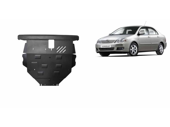 Oceľový kryt motora Toyota Corolla -E120/E130 (2002-2007)Toyota Corolla