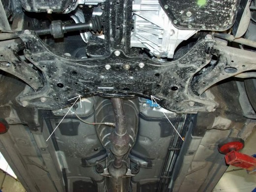 Oceľový kryt motora Toyota Corolla Verso (2002-2008)Toyota Corolla Verso