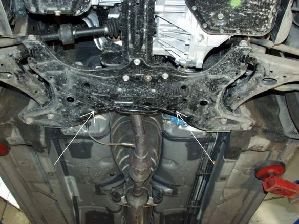 Oceľový kryt motora Toyota Corolla Verso (2002-2008)Toyota Corolla Verso