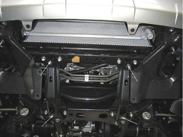 Oceľový kryt motora Toyota Hilux (2004-2015)