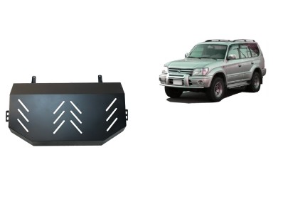 Oceľový kryt palivovej nádrže Toyota Land Cruiser J90 (1995-2002)